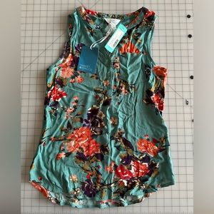 Stitch Fix Henley Sleeveless Top